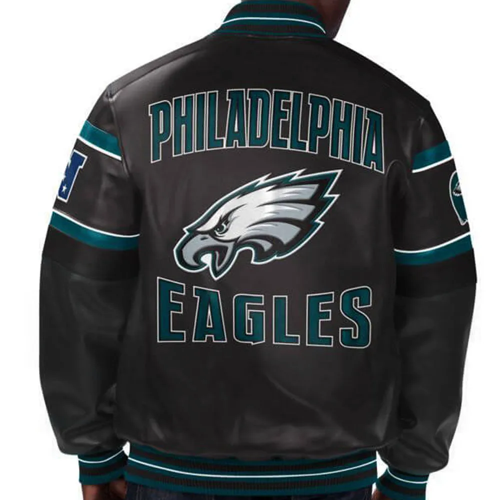 NFL Philadelphia Eagles Leather Jacket For Men and Women