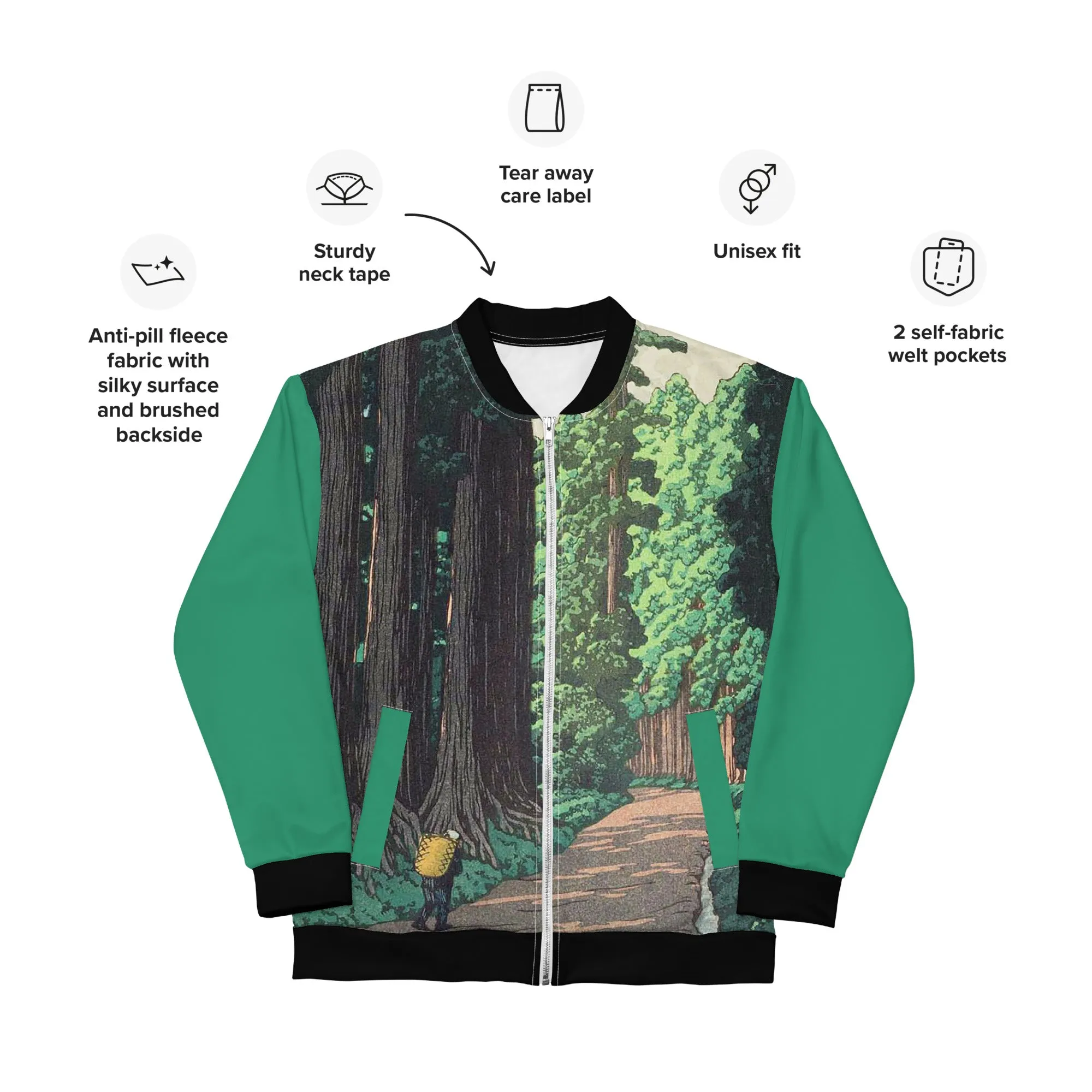 Nikko Kaido – Unisex Bomber Jacket