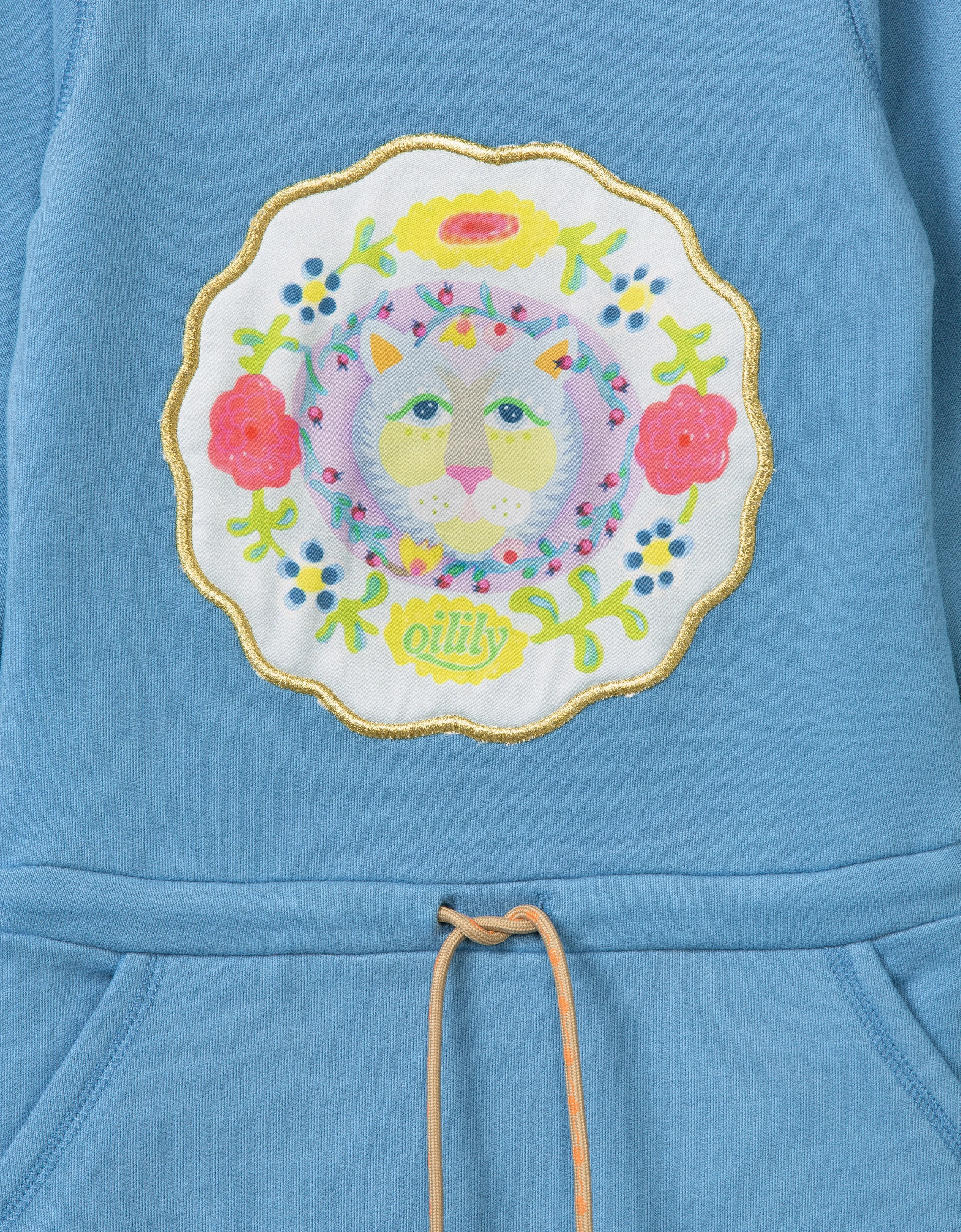 OILILY Haard Girls Riviera Blue Sweater Dress - CLEARANCE SALE