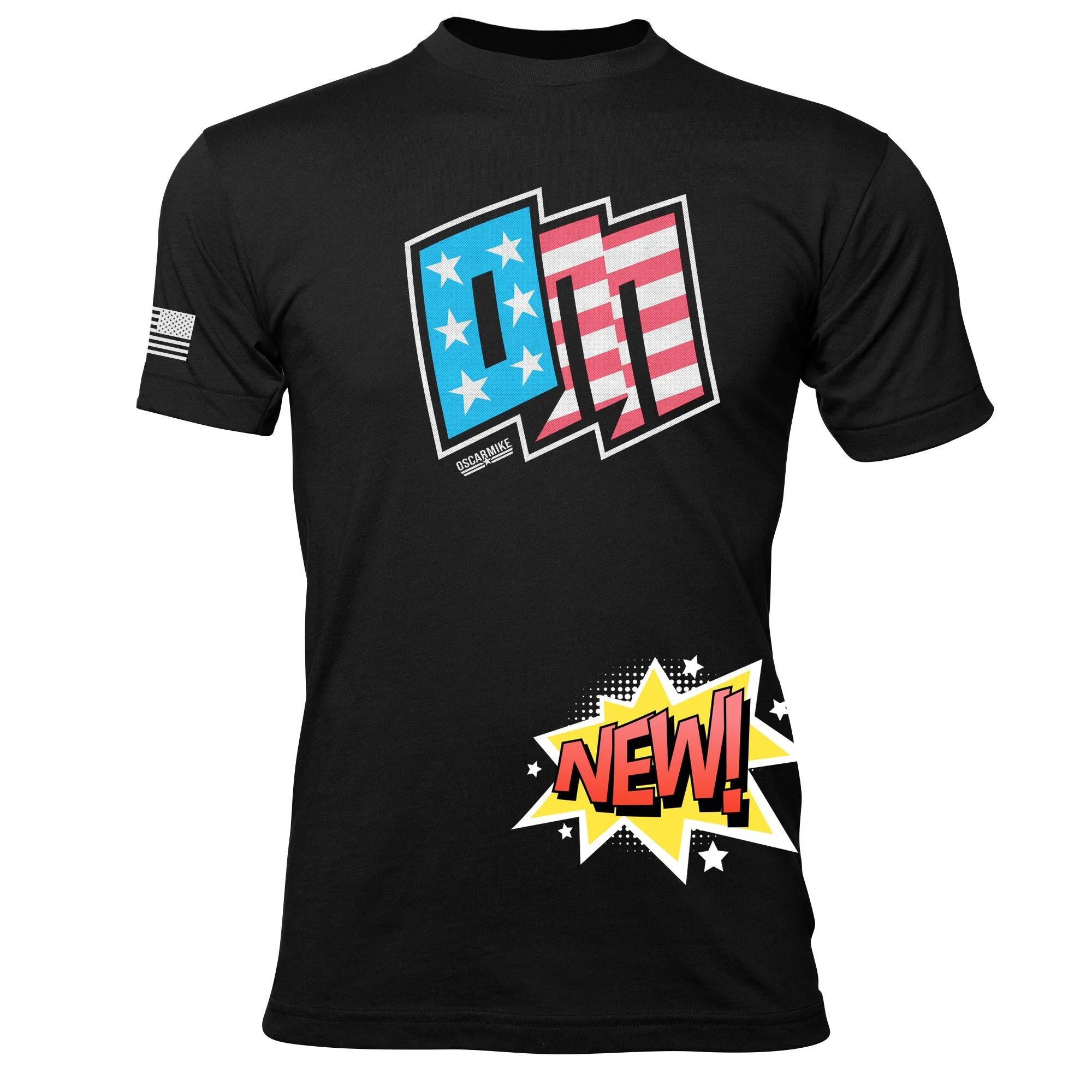 OM Waving Flag Tee
