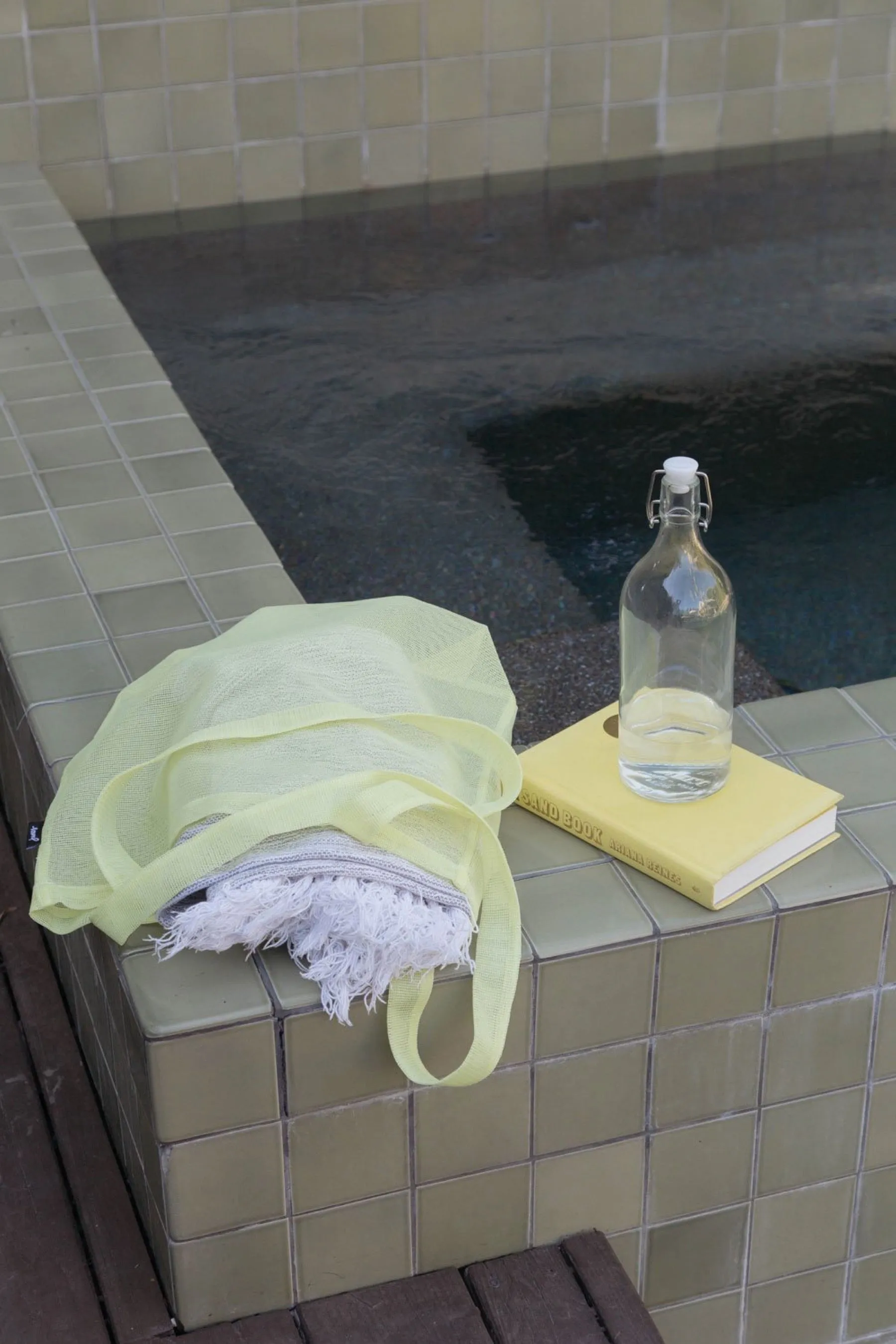 Pale Yellow Market Tote