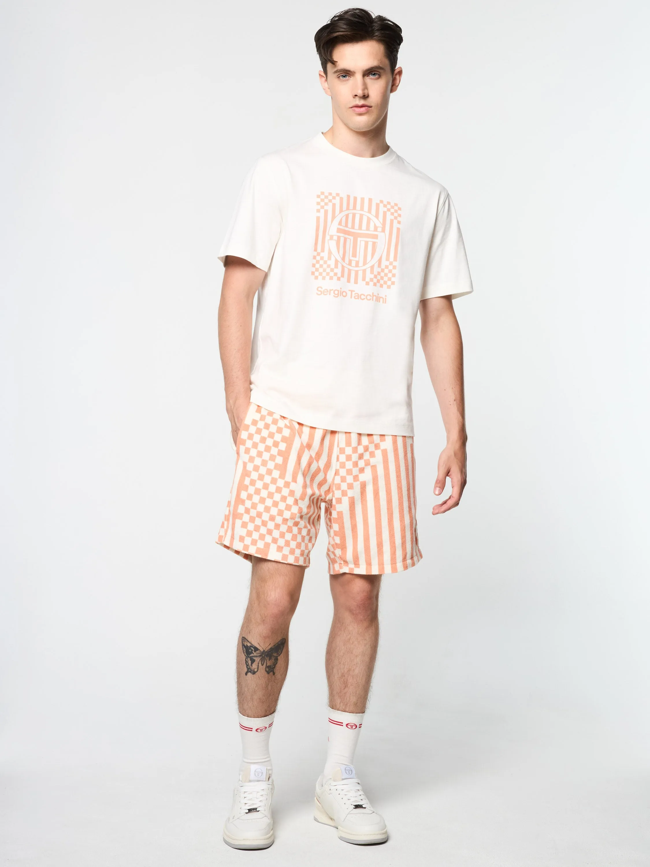 Piastrella T-Shirt- Gardenia