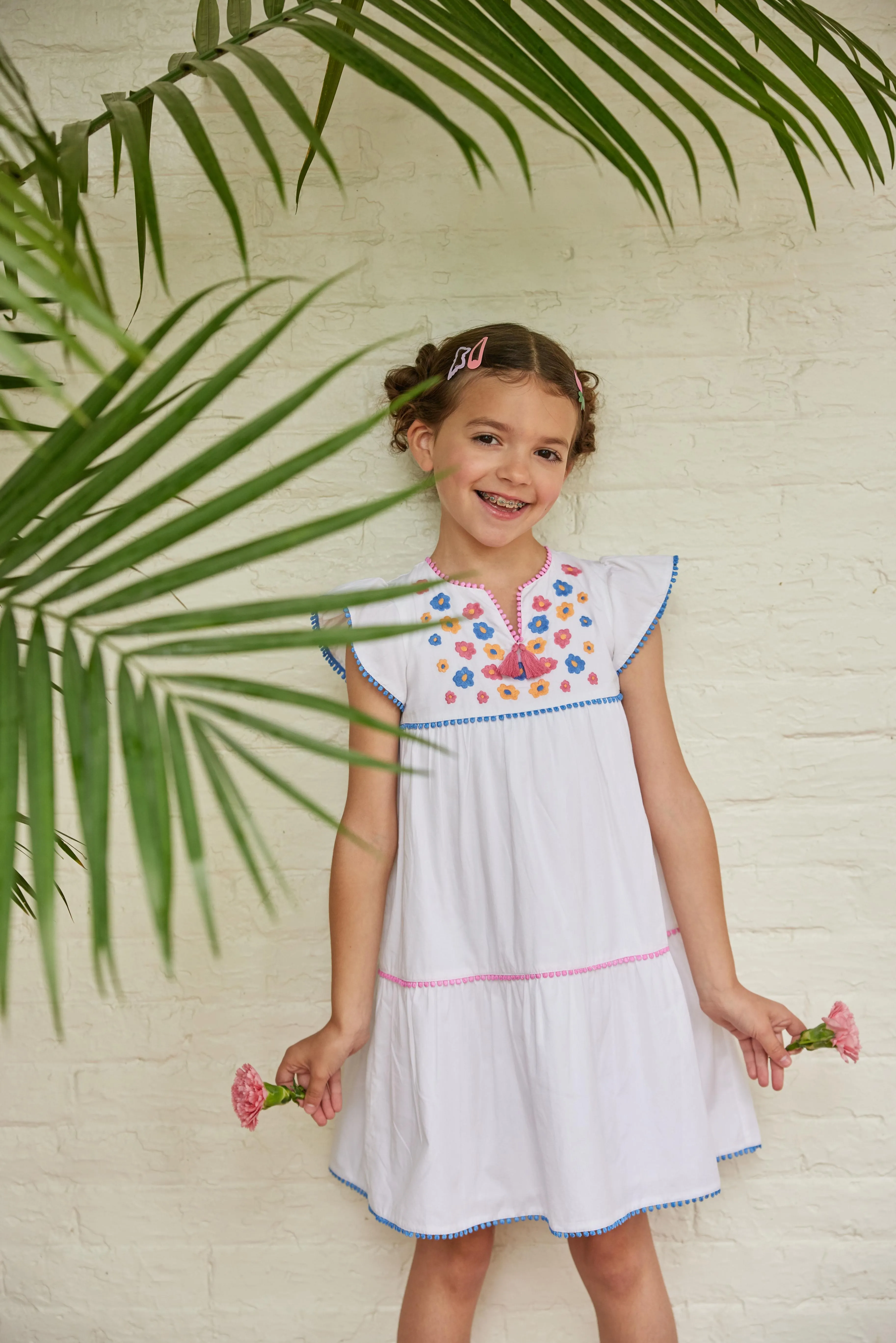Positano Dress- Flower Market Embroidery