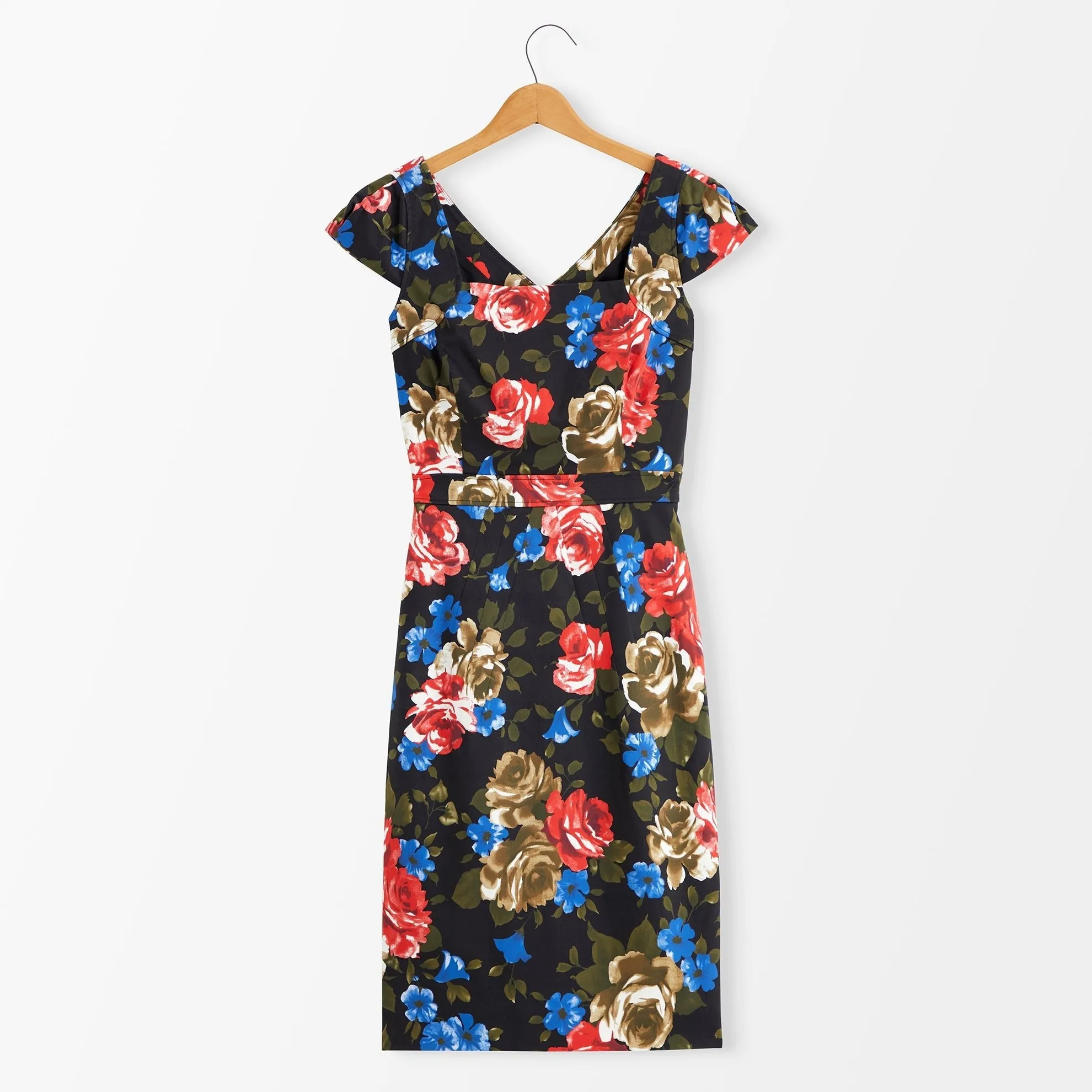 Retro Floral Dress