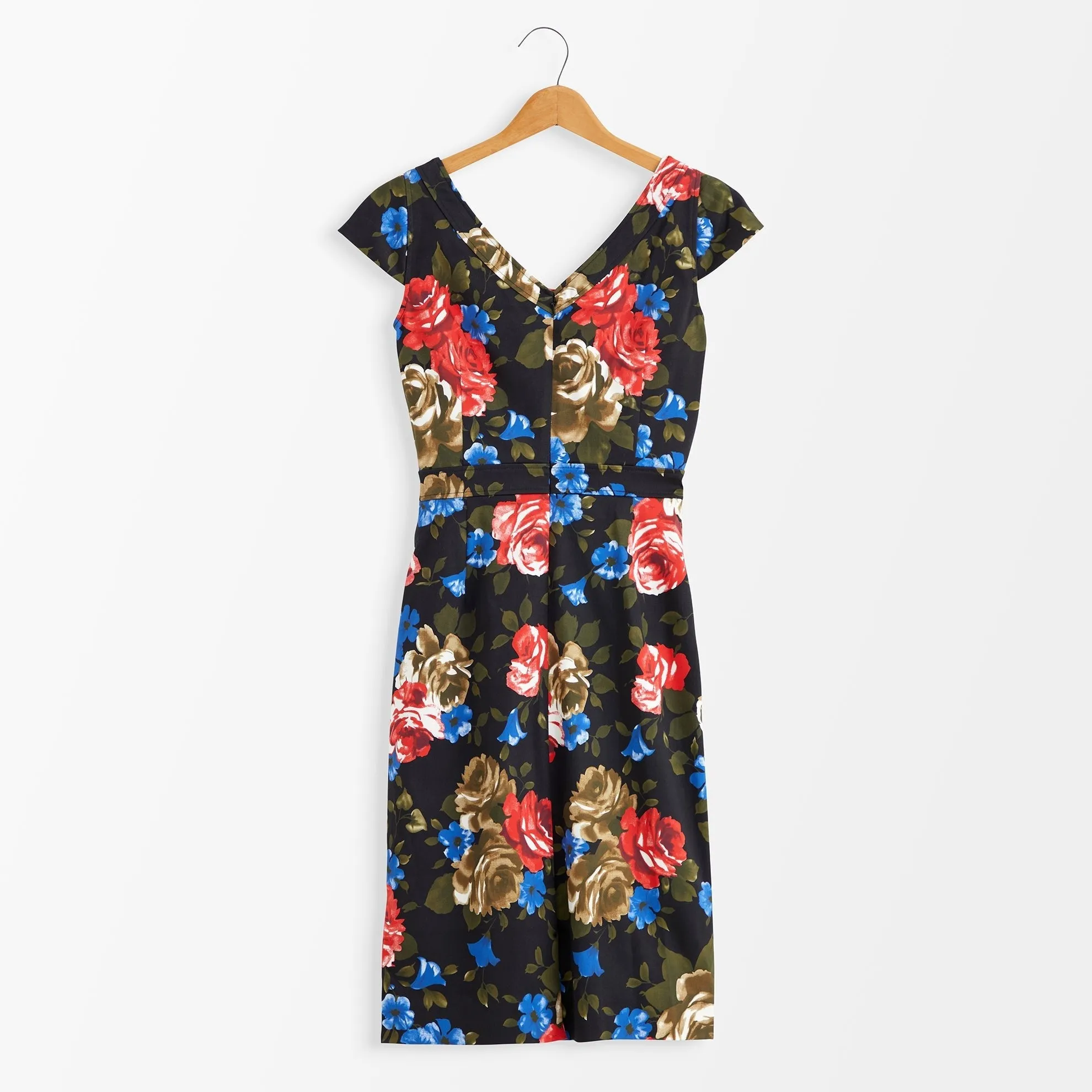 Retro Floral Dress