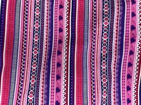 Retro Stripe - Korean Patchwork Cotton