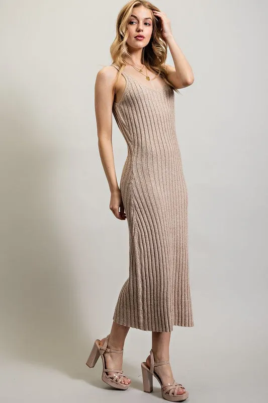 Ribbed Maxi Dress