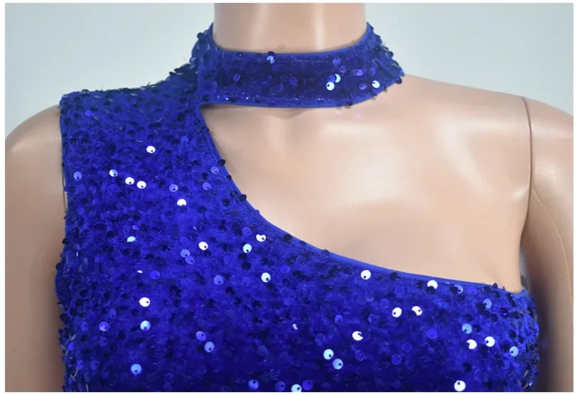 Royal Blue Sequin Bodycon Mini Dress – for Night Out & Cocktail Parties