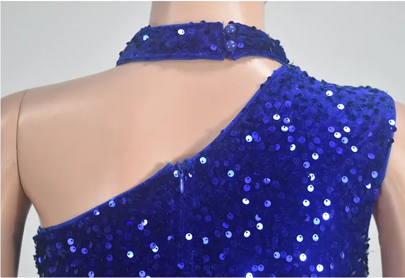 Royal Blue Sequin Bodycon Mini Dress – for Night Out & Cocktail Parties