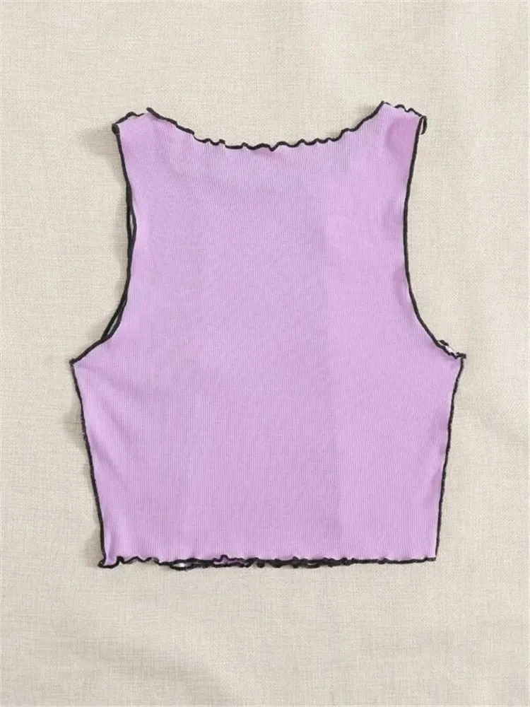 Run From The Liars Crop Top