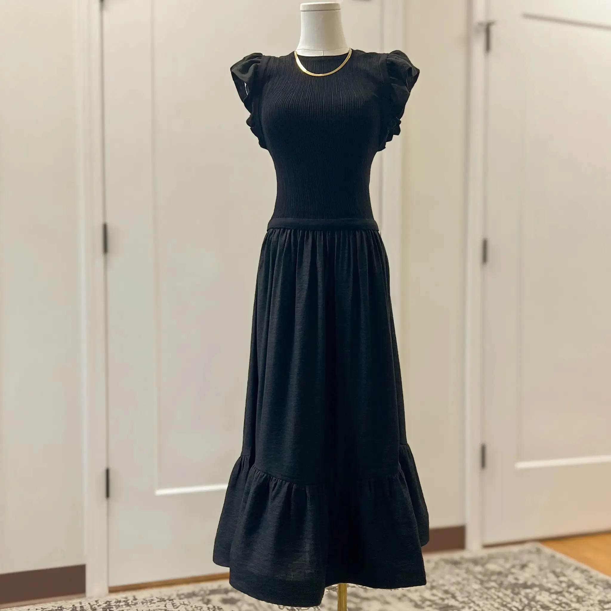Sam Mixed Media Dress