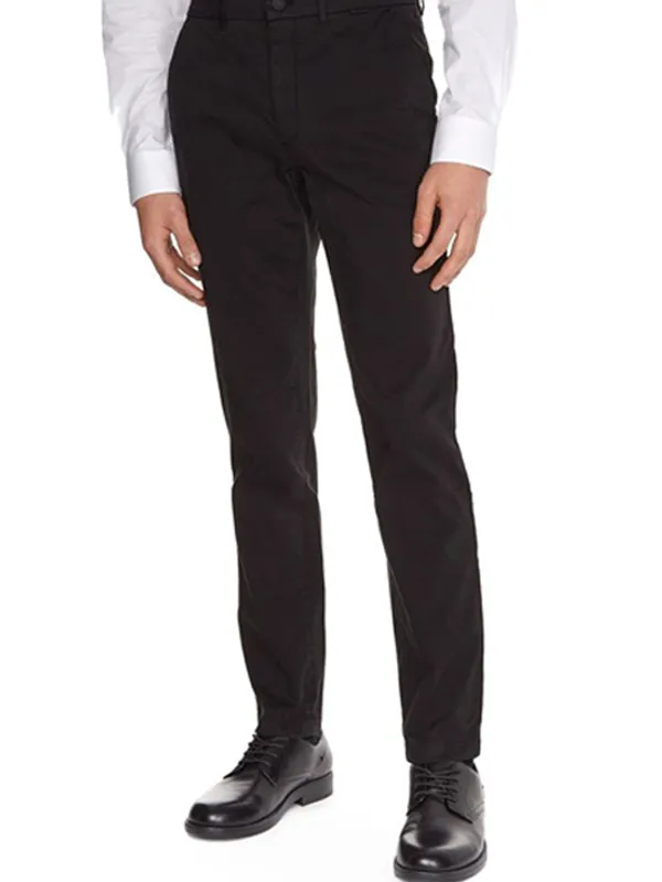 Sateen-Stretch Slim Chino