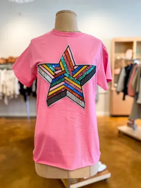 Sequin Star T-Shirt