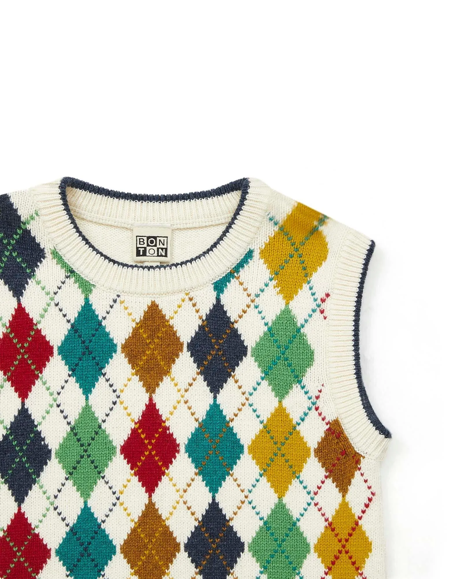 Sleeveness Knit Cardigan