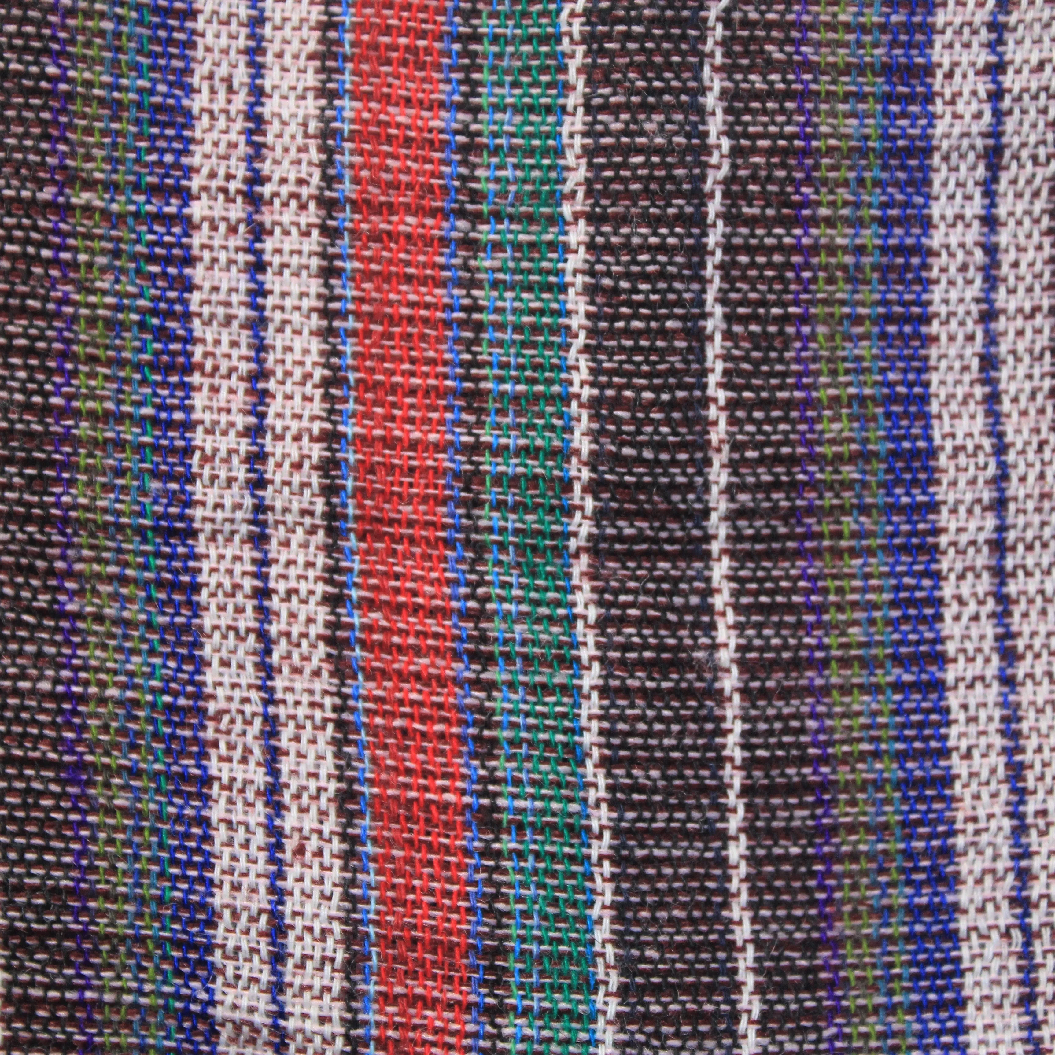 (Small) Brown with Red and Green and White 0197