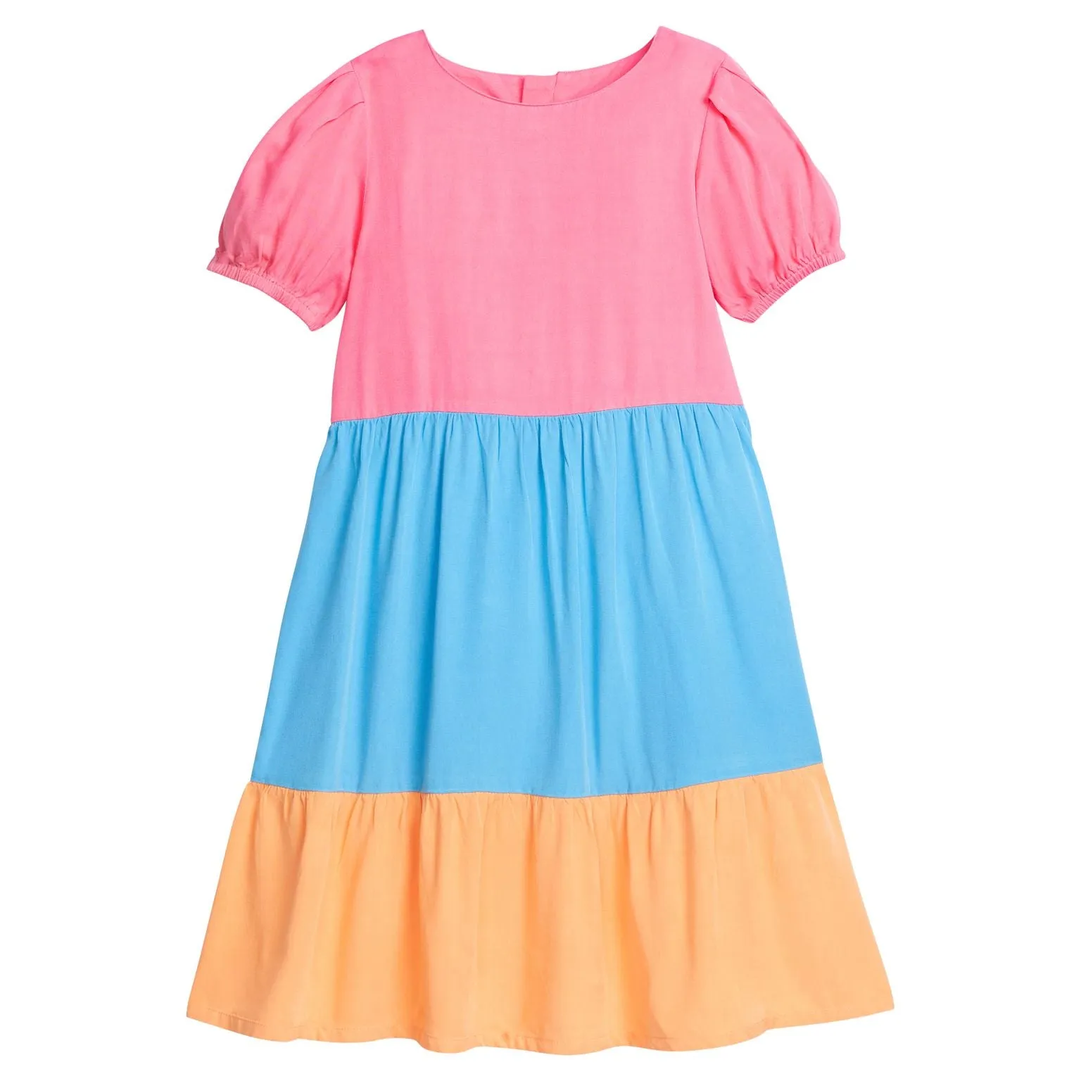 Smita Dress- Flower Market Colorblock
