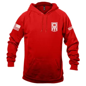 Stacked Logo Pullover Hoodie