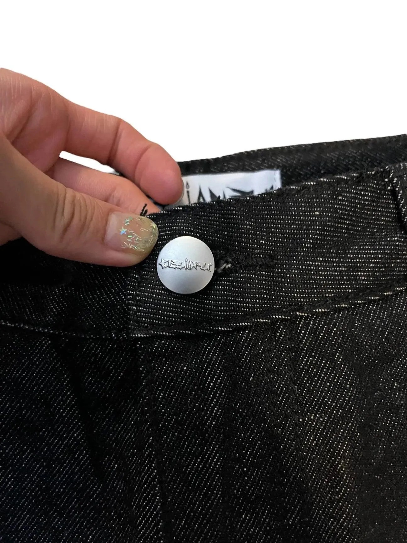 Star Logo Ribbed Culottes