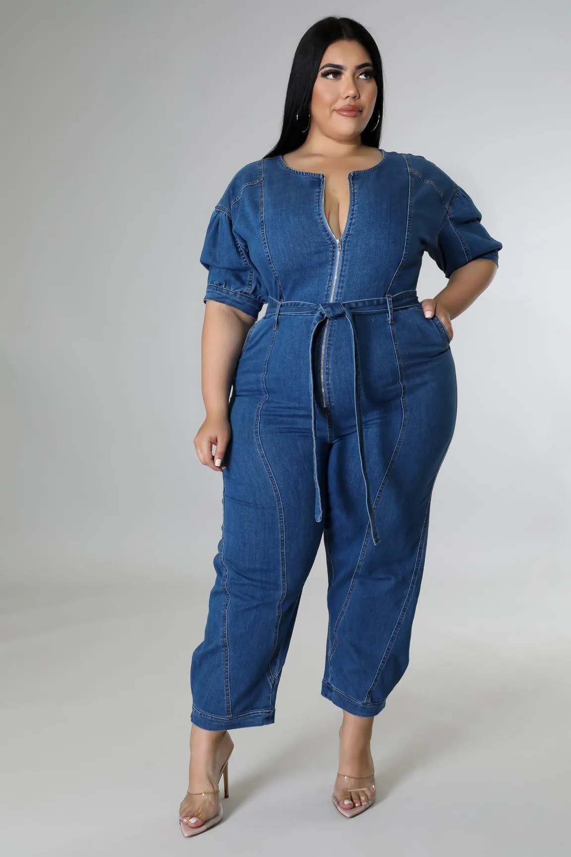 Stephanie Denim Jumpsuit