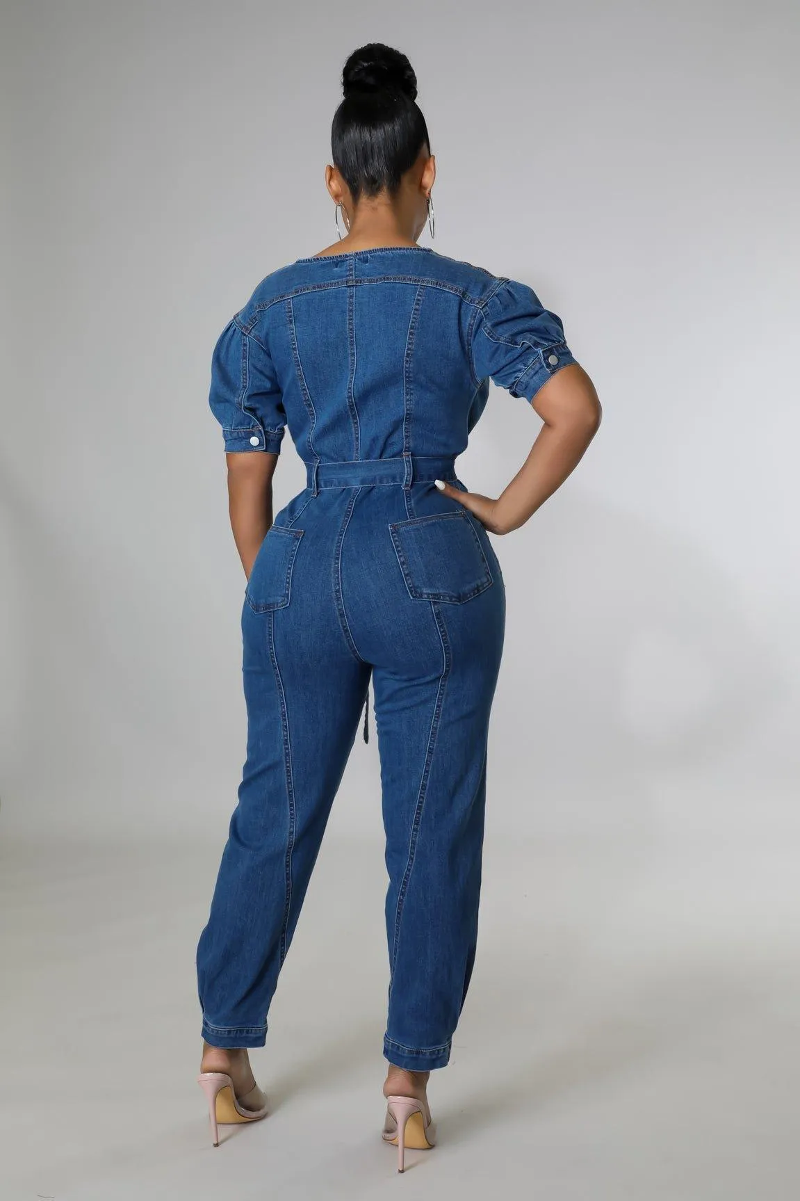 Stephanie Denim Jumpsuit