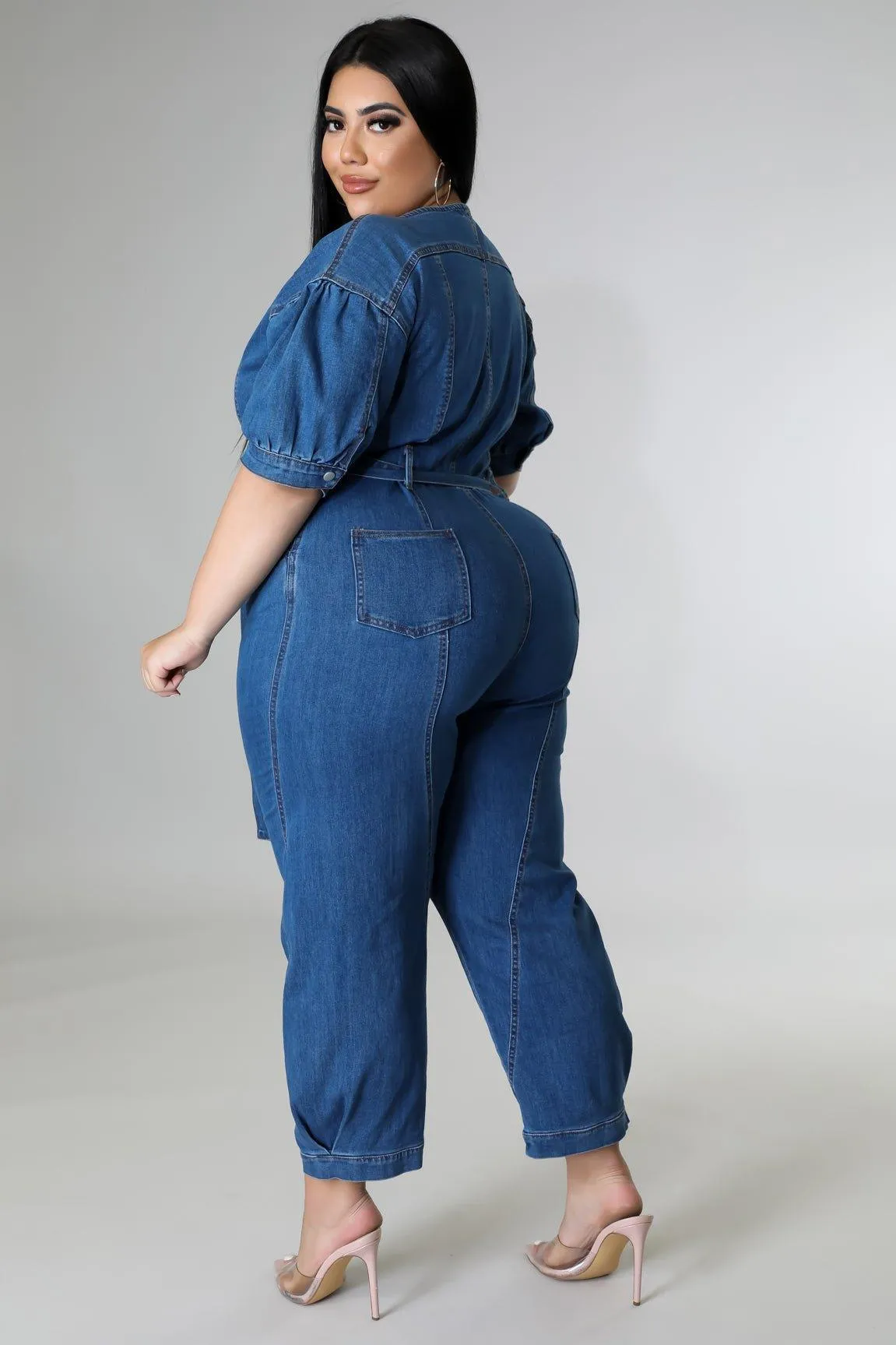 Stephanie Denim Jumpsuit