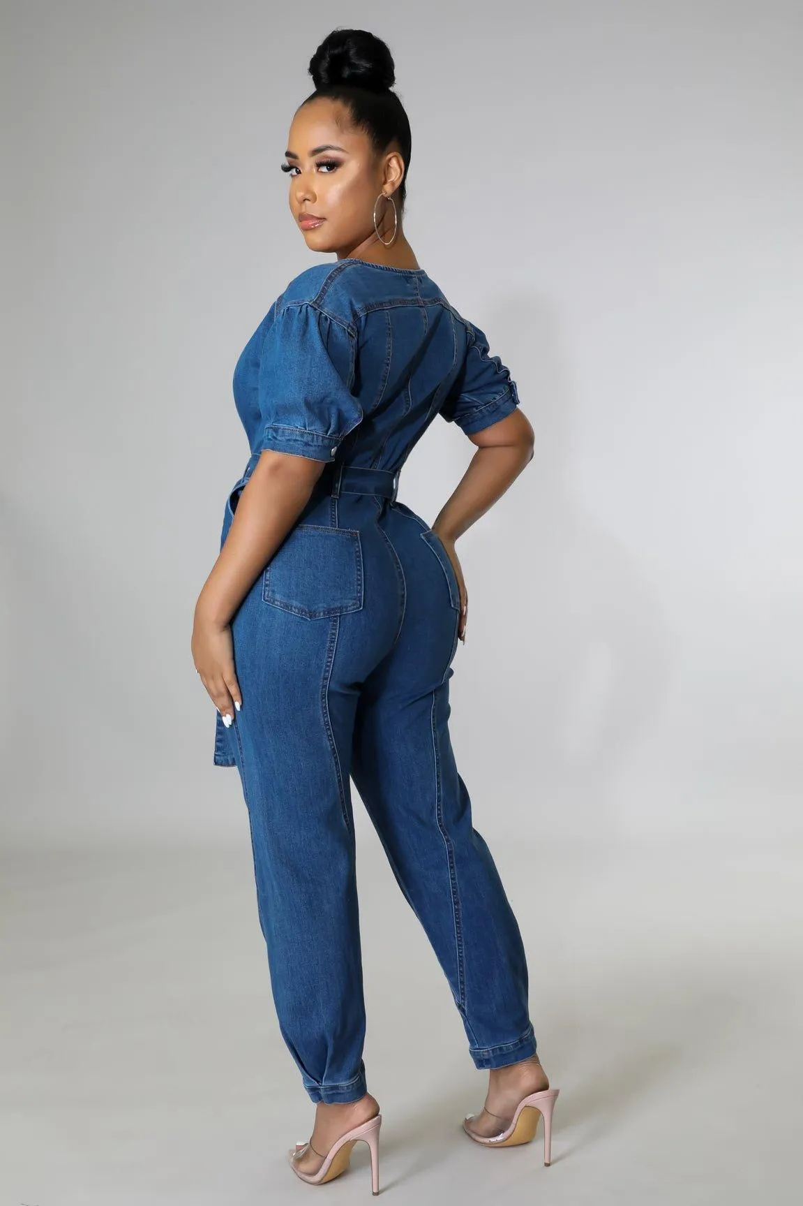 Stephanie Denim Jumpsuit