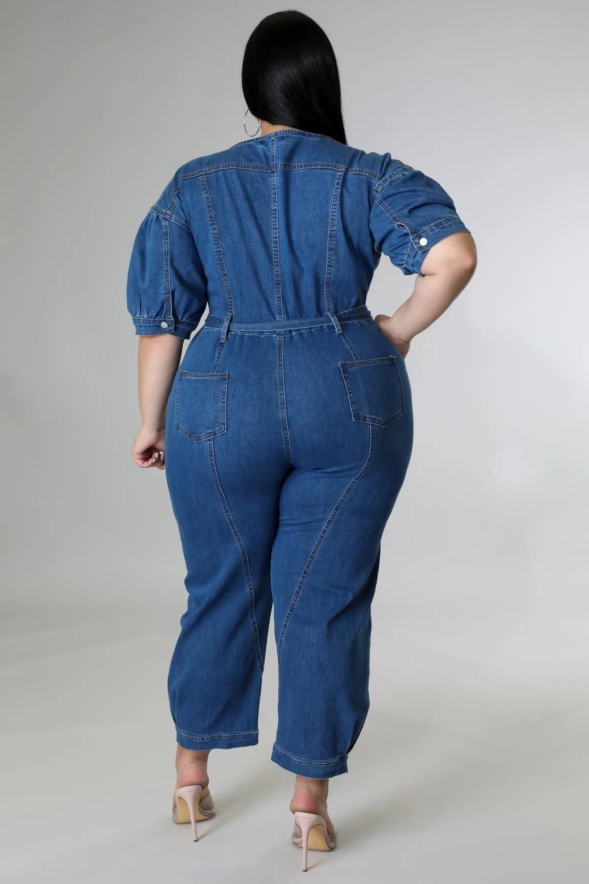 Stephanie Denim Jumpsuit