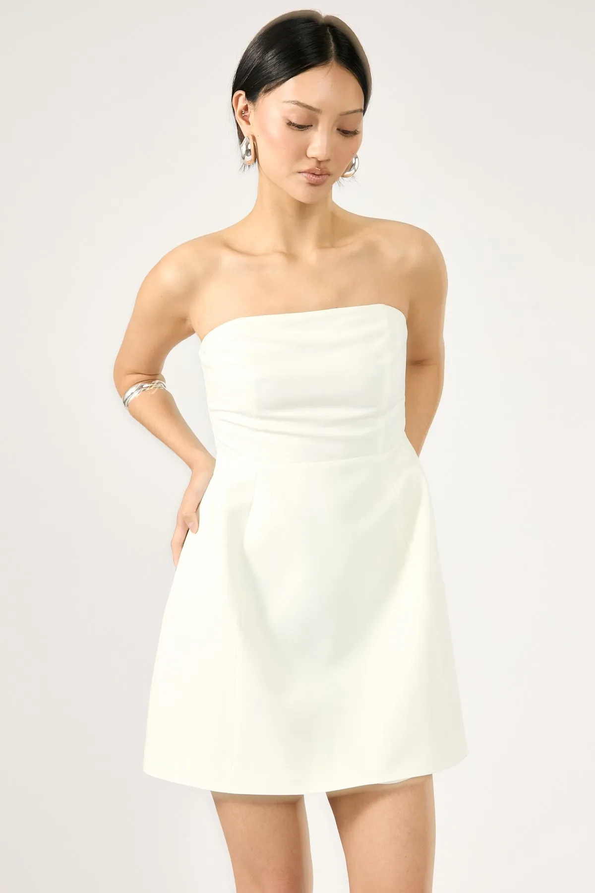 Strapless Bodycon Mini Dress