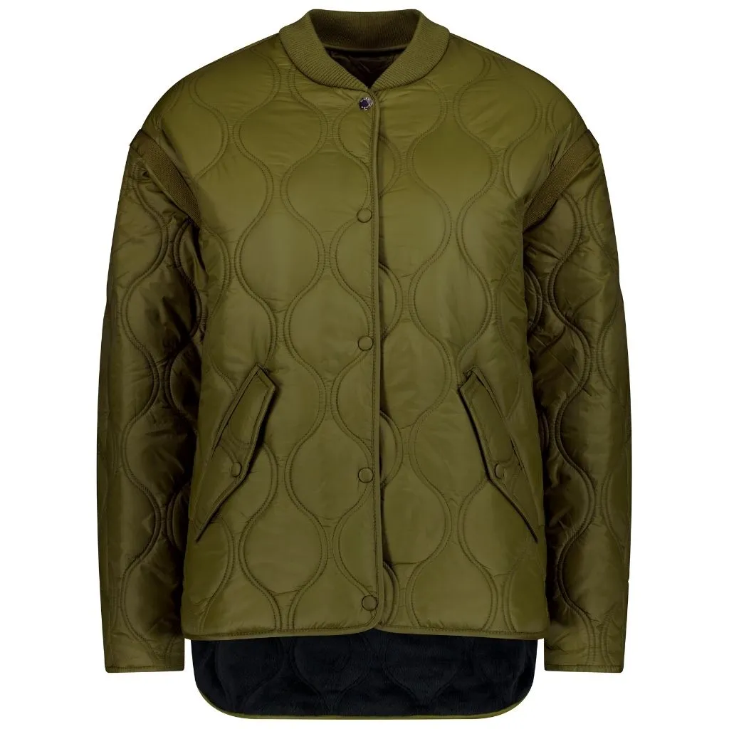 Talei Women's Quilted Bomber - Loden