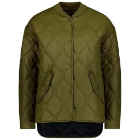Talei Women's Quilted Bomber - Loden