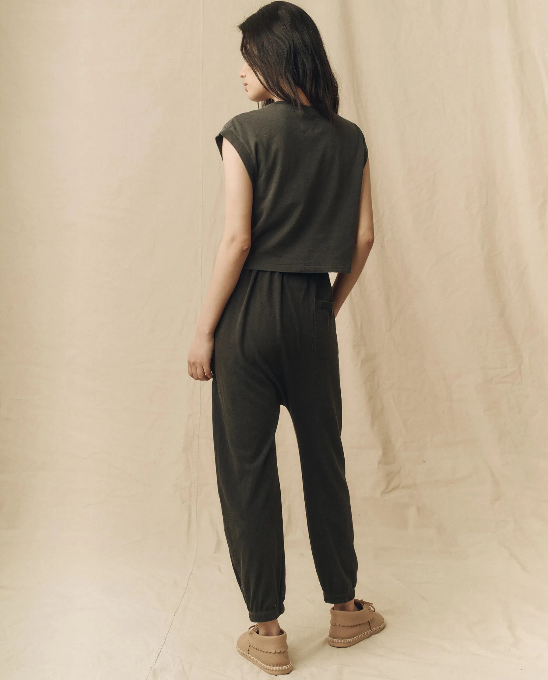 The Square Tee. -- Washed Black