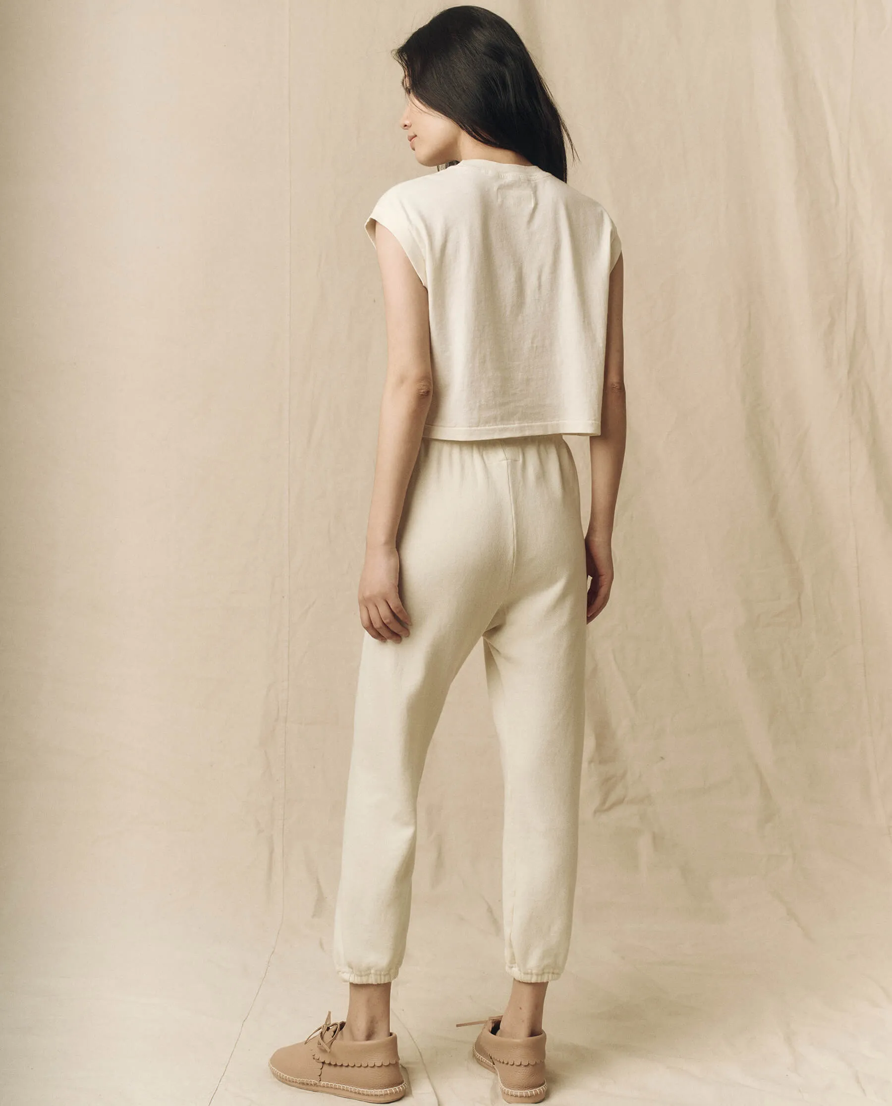 The Square Tee. -- Washed White