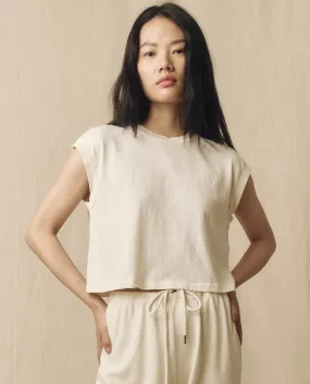 The Square Tee. -- Washed White