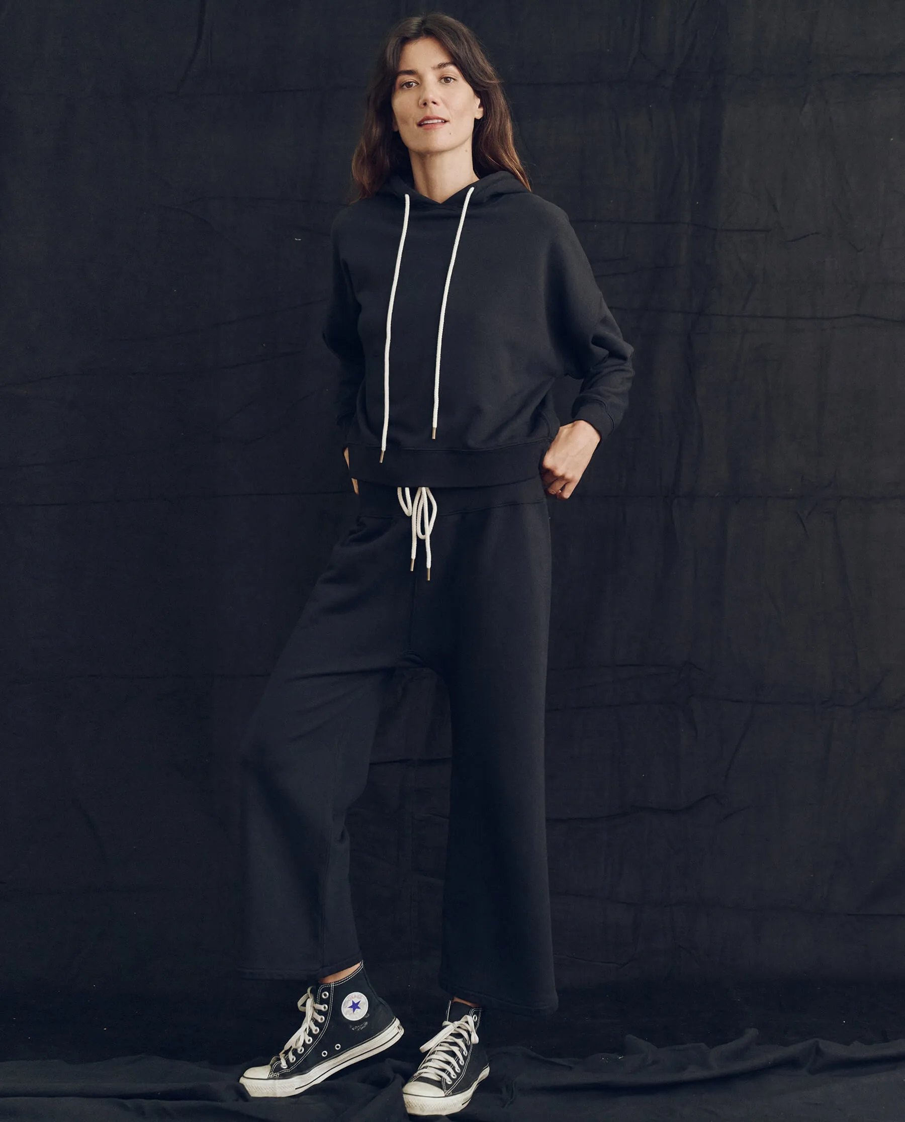 The Teammate Hoodie. Solid -- Almost Black