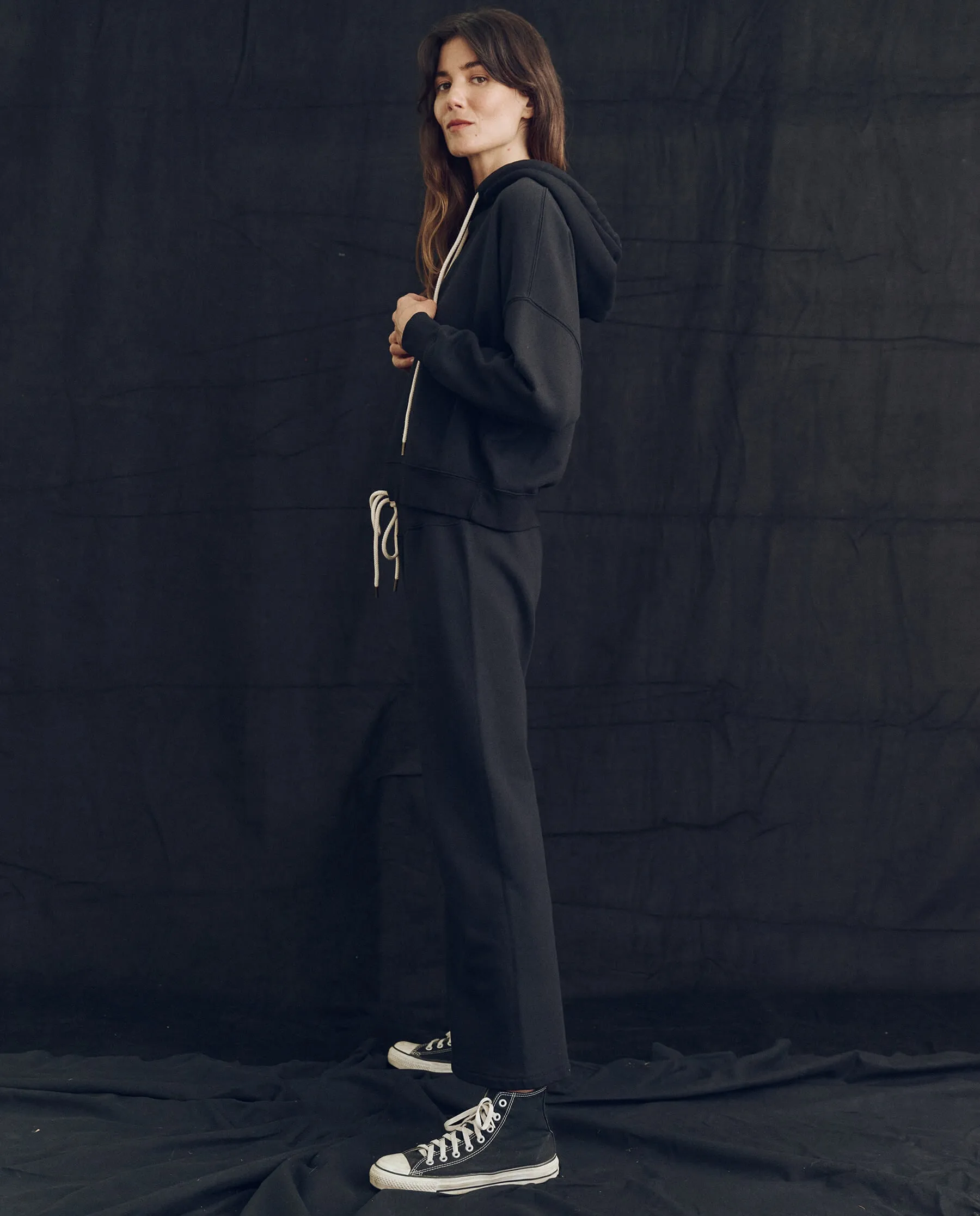 The Teammate Hoodie. Solid -- Almost Black