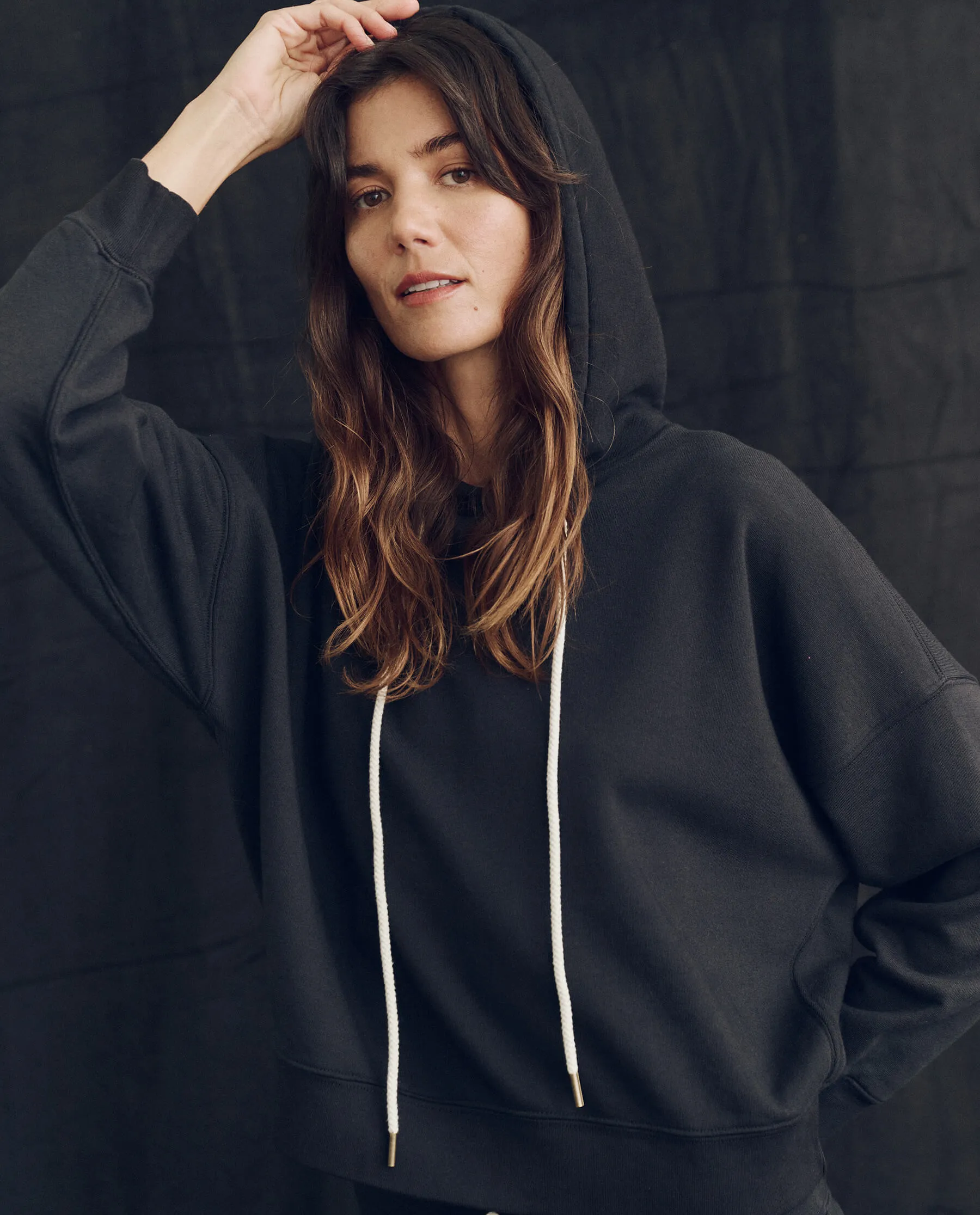 The Teammate Hoodie. Solid -- Almost Black