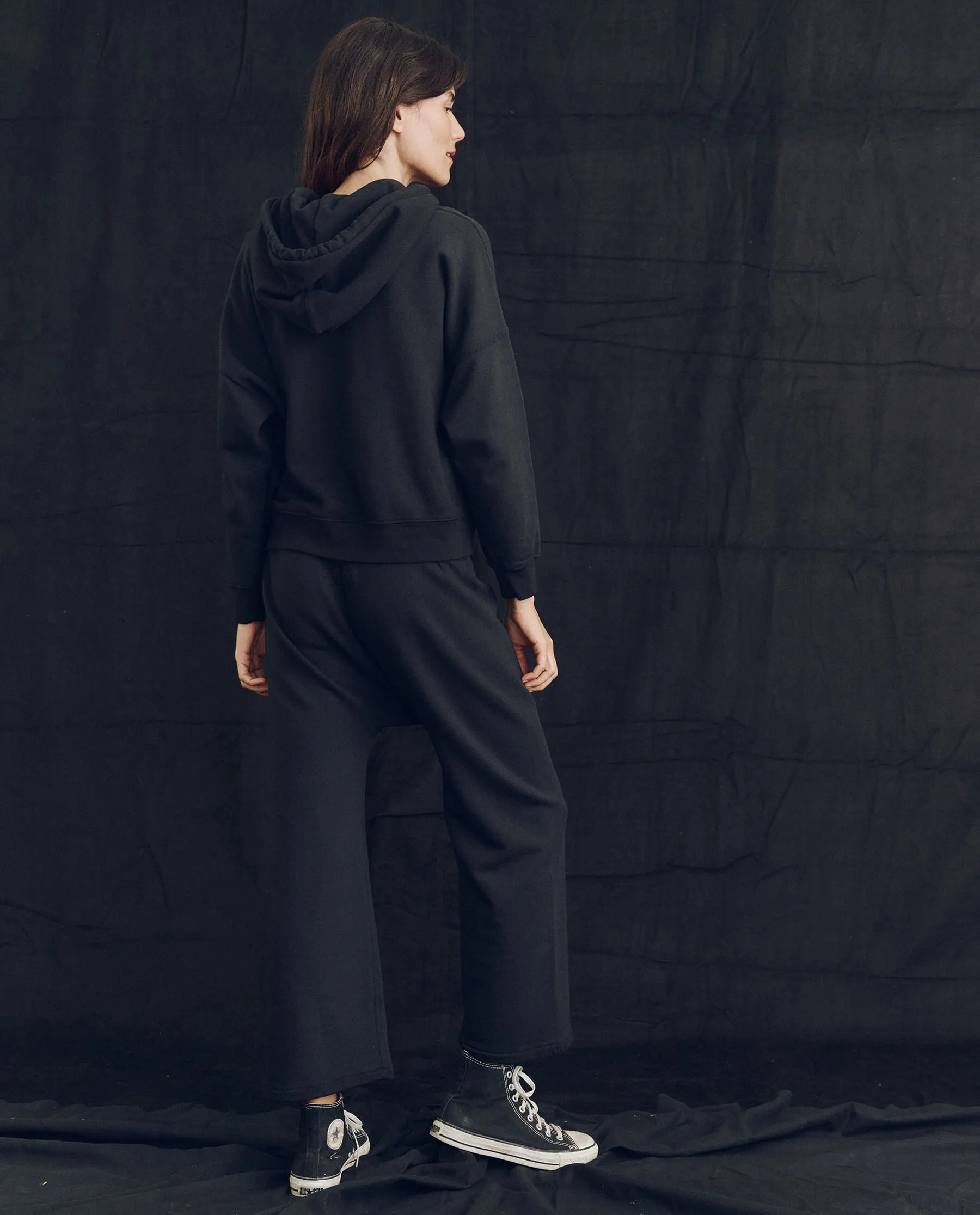 The Teammate Hoodie. Solid -- Almost Black