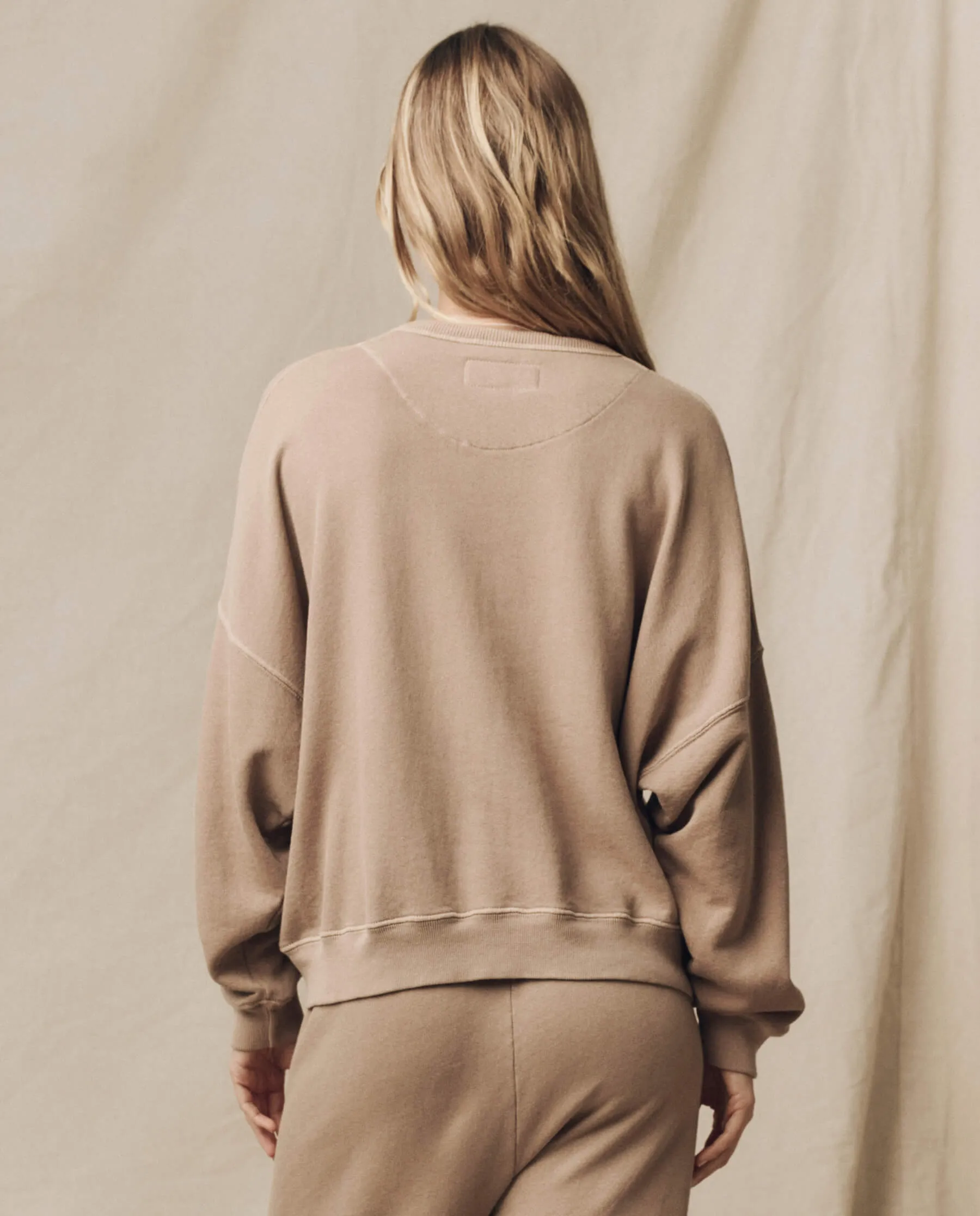 The Teammate Sweatshirt. Solid -- Khaki