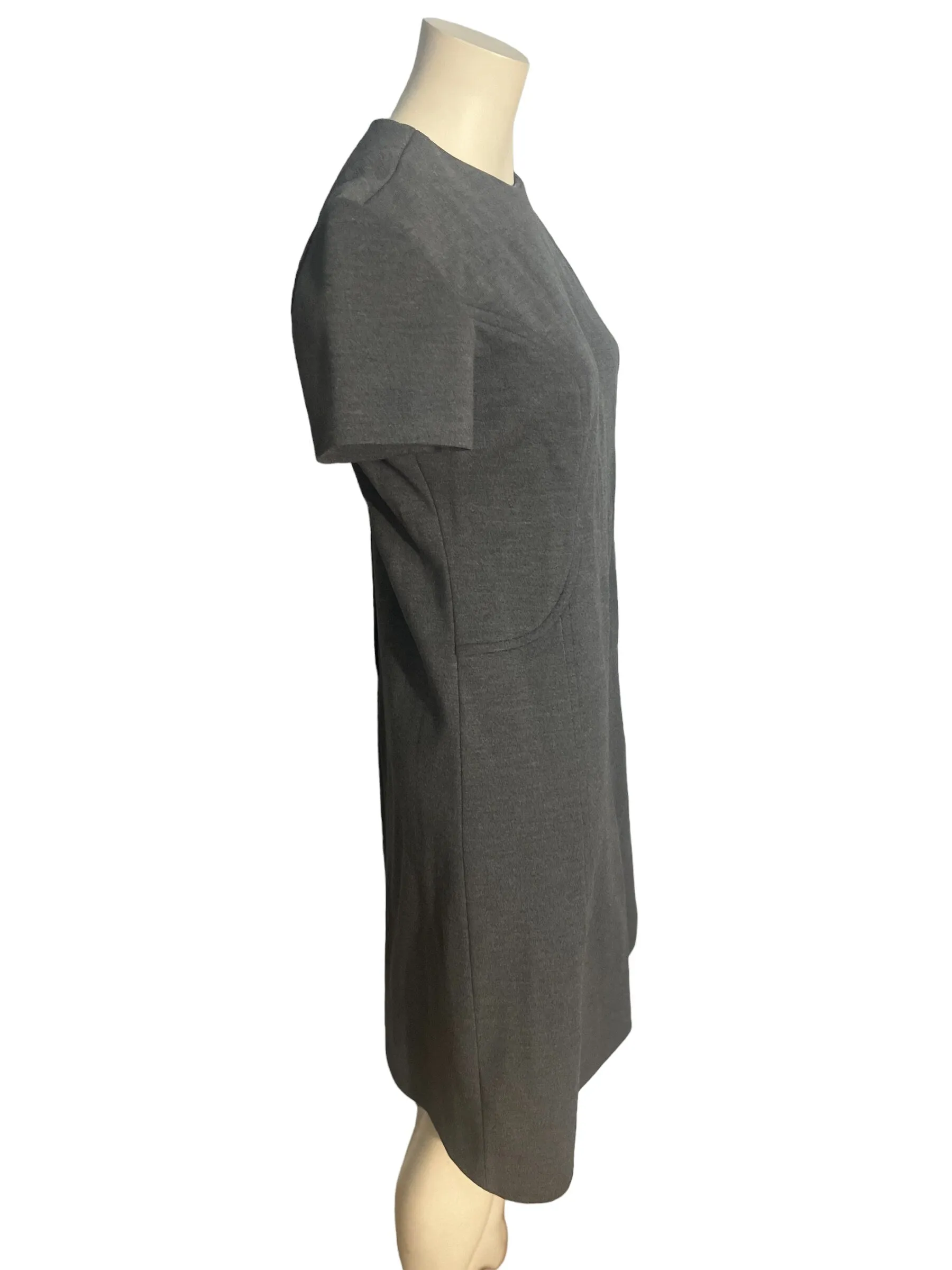 Vintage 70's A line grey dress Rona M L