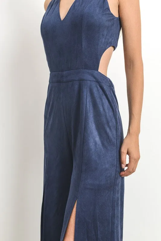 Vintage Blue Jumpsuit