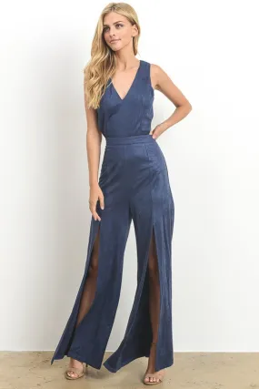 Vintage Blue Jumpsuit