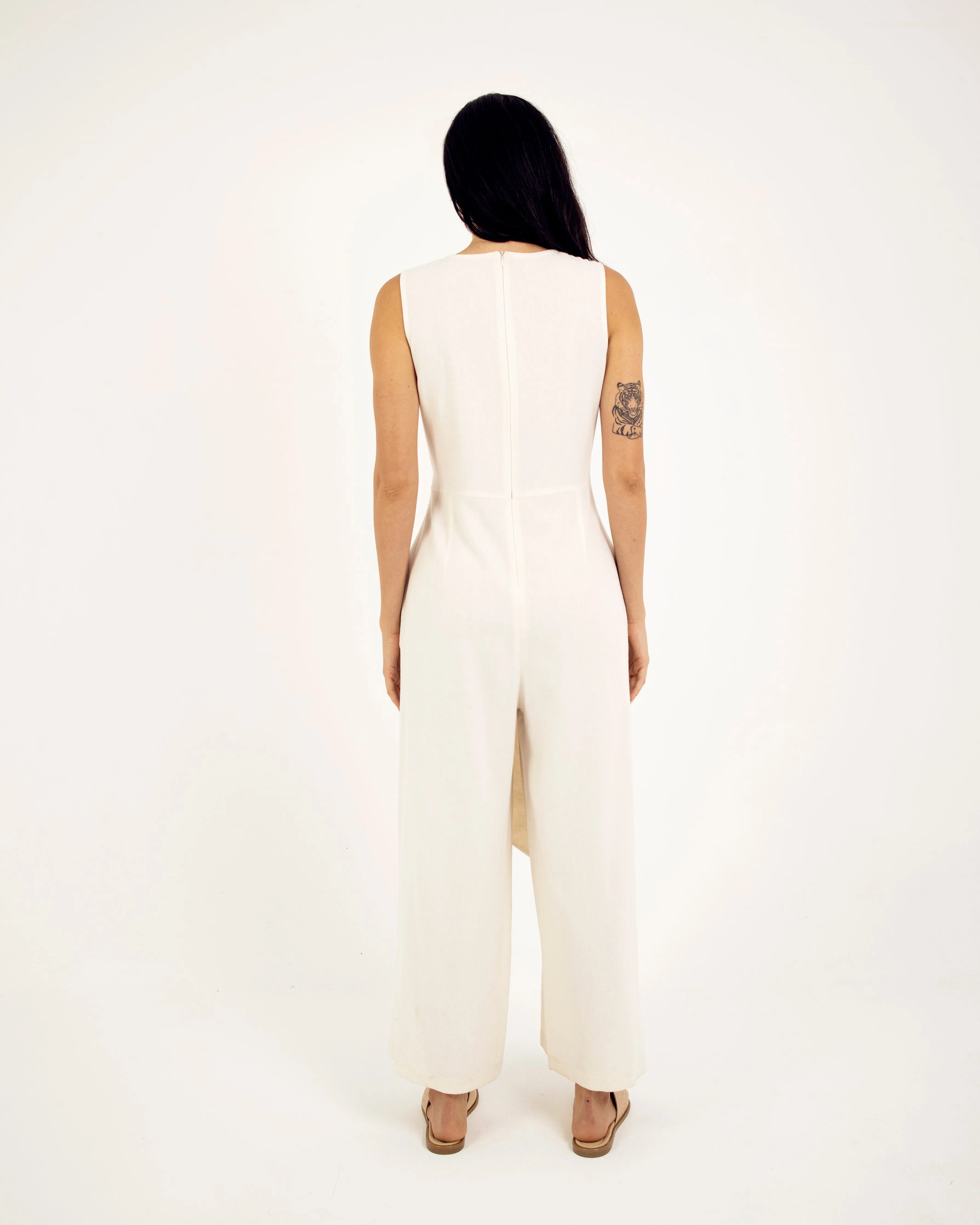 WIDE-LEG JUMPSUIT