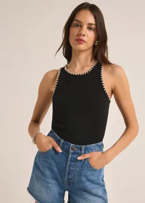 Z Supply Avril Rib Whipstitch Tank Top